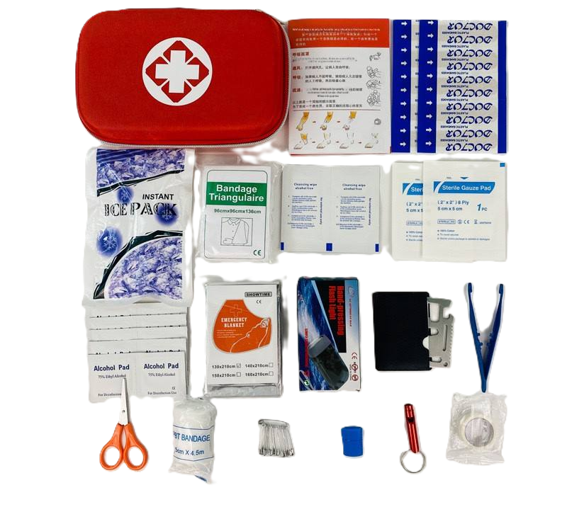 EHBO-set Outdoor – Draagbaar & Compleet voor Kamperen & Reizen