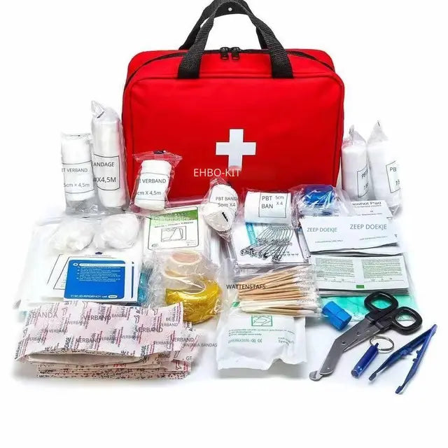 EHBO-set Outdoor – Draagbaar & Compleet voor Kamperen & Reizen