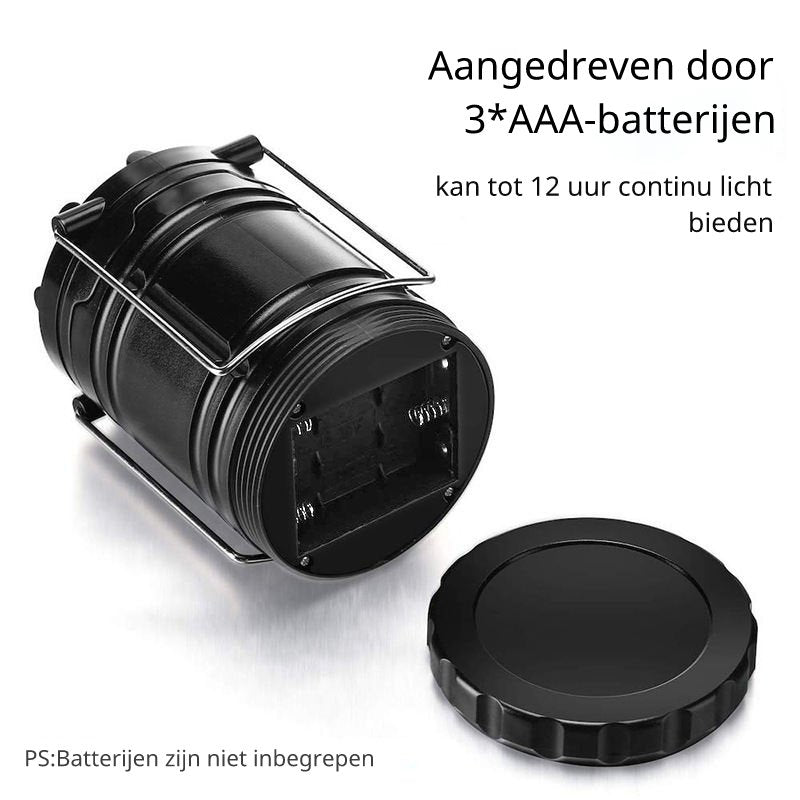 LED Campinglantaarn FA08 – COB Mini Lamp met Handvat & Haak