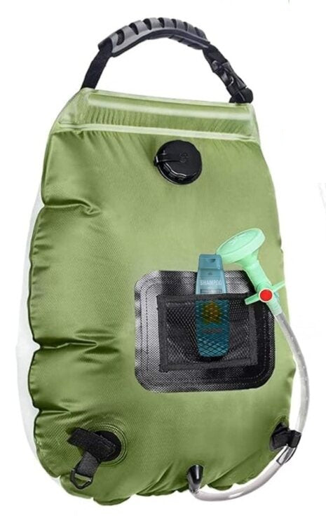 Draagbare Campingdouche – 20L Zonne-energie Douchezak