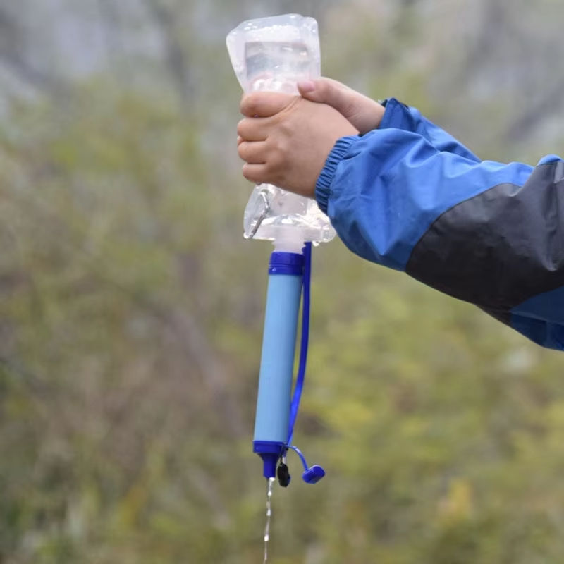 Waterfilter Membraan Rietjesfilter voor Kamperen & Noodgevallen