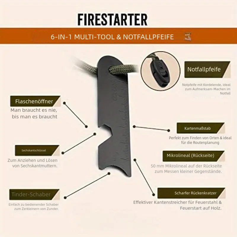 Magnesium Fire Starter ME14-1