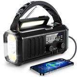 Noodradio XSY330 AM/FM – 10.000mAh Powerbank – Solar & Dynamo – IPX6 & LED-zaklamp