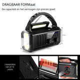 Noodradio XSY330 AM/FM – 10.000mAh Powerbank – Solar & Dynamo – IPX6 & LED-zaklamp
