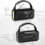 Noodradio XSY330 AM/FM – 10.000mAh Powerbank – Solar & Dynamo – IPX6 & LED-zaklamp