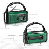 Noodradio XSY330 AM/FM – 10.000mAh Powerbank – Solar & Dynamo – IPX6 & LED-zaklamp