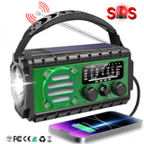 Noodradio XSY350 AM/FM/SW – 20.000mAh Powerbank – Solar, Dynamo, IPX6 & LED-zaklamp