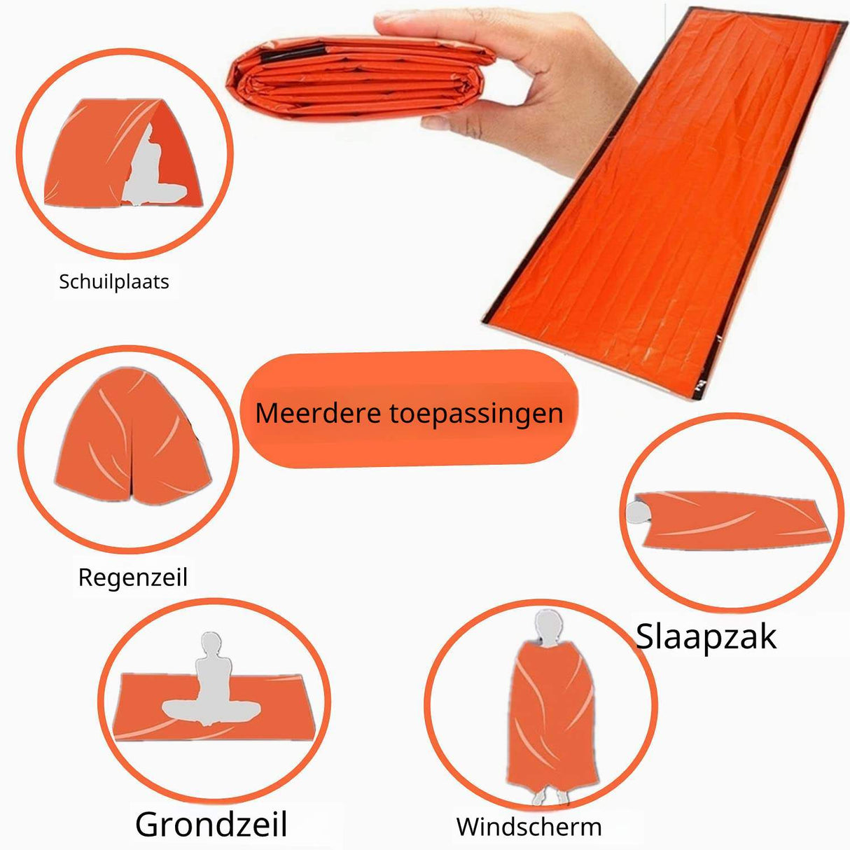 RezReady Noodoverlevingsdeken  – Thermische Bivakzak
