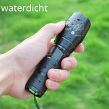 LED-zaklamp FA02 – Verstelbare Focus, 5 Standen & Waterbestendig