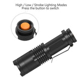 RezReady Elektrische Zaklamp FA01 - – 3 Standen, Zoomfunctie - 300 Lumen