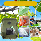 Draagbare Campingdouche – 20L Zonne-energie Douchezak