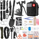 RezReady Noodpakket 142-delig Professionele Overlevingsset & EHBO-kit met Molle-etui