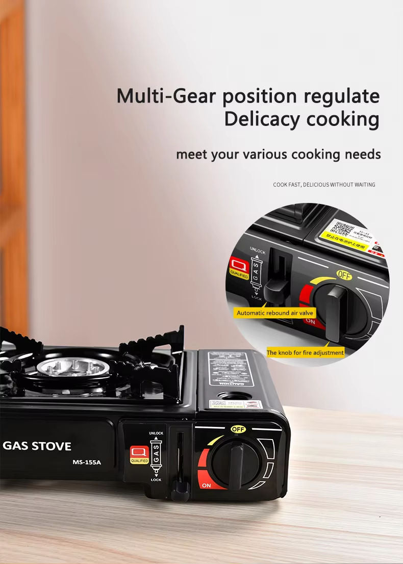 Draagbare Compact Butaan Campingkookplaat Gasbrander
