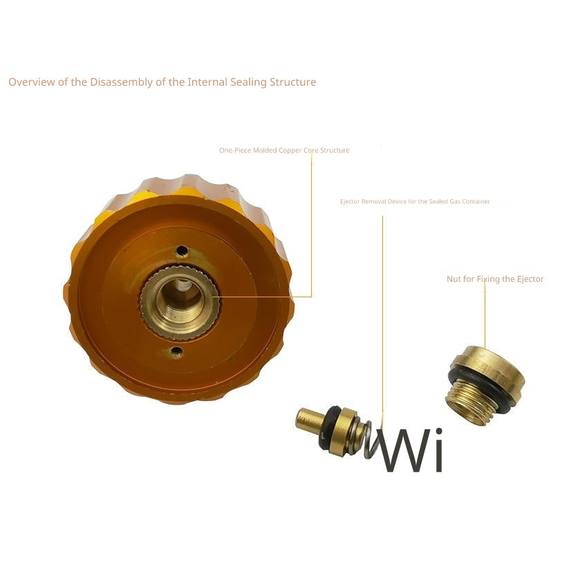 Gascartridge Adapter – Universele Omvormer voor Campingkachels